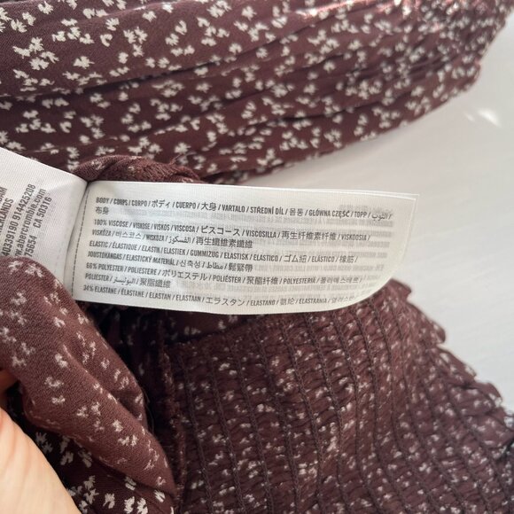 Abercrombie and Fitch Puff Sleeve Blouse - Picture 6 of 6